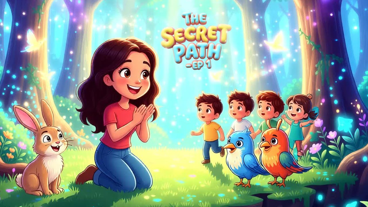 Magical Kids Story 🌈 | Maya and the Secret Path | Bedtime Story for Kids