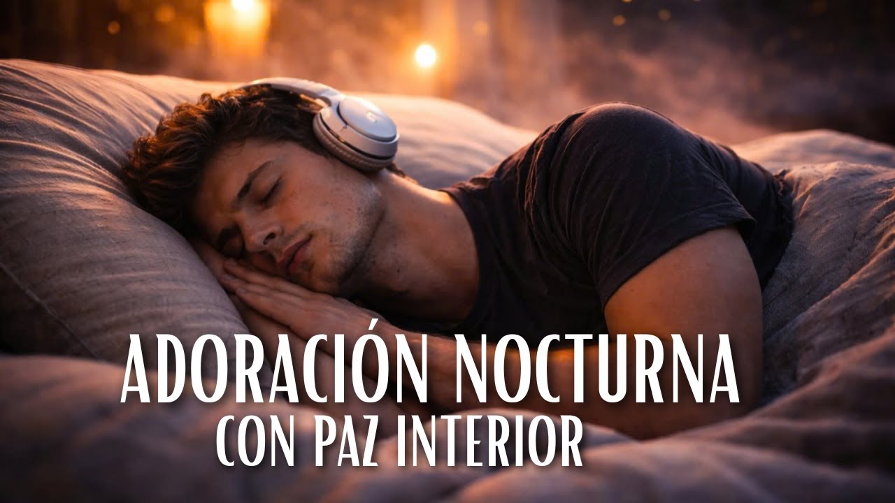 Adoración nocturna con paz interior – Música cristiana suave para el alma