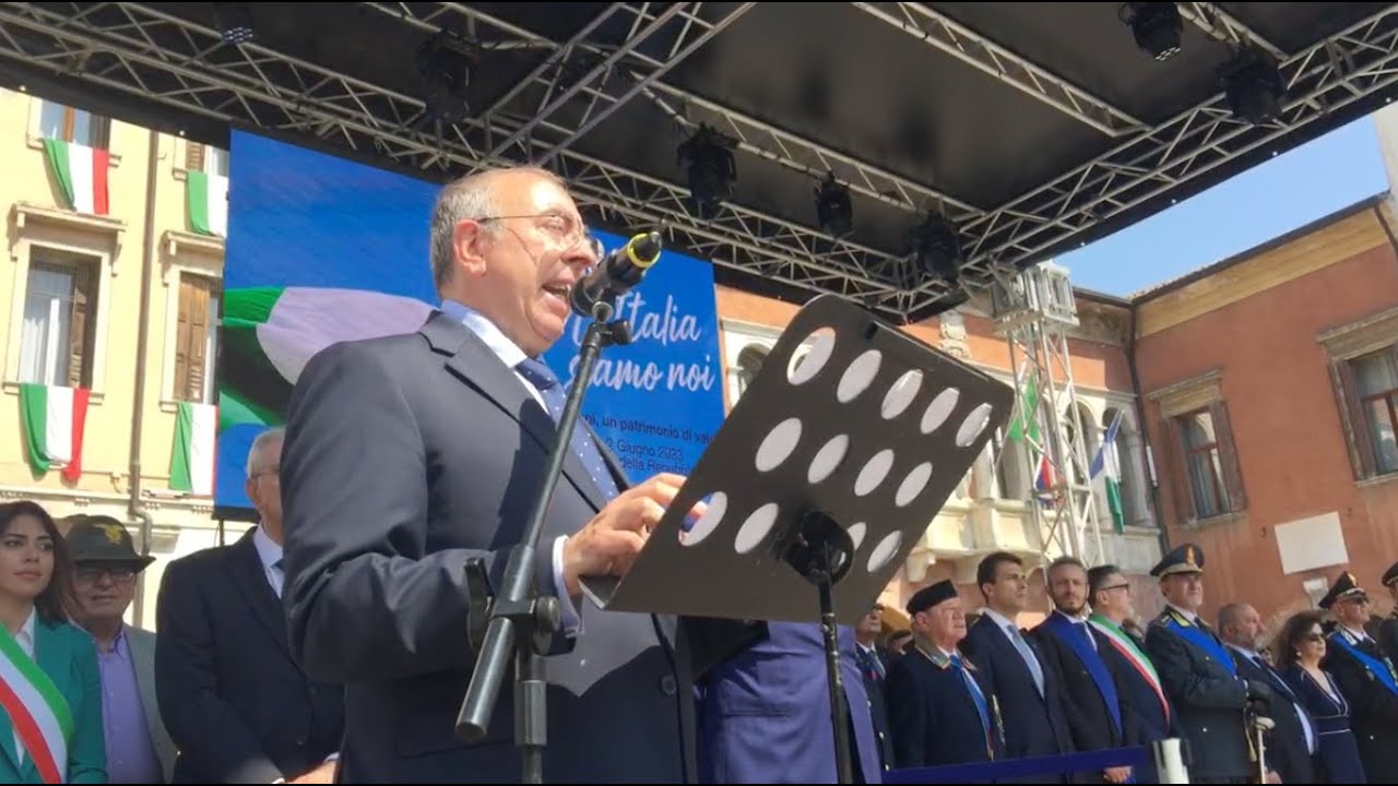 Celebrazioni del 2 giugno per la Festa della Repubblica a Rovigo