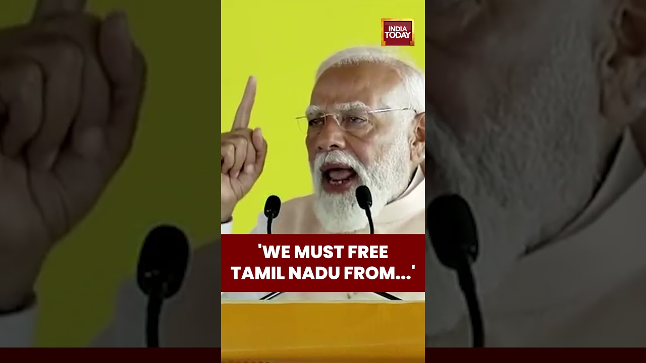 #pmmodi Says #tamilnadu Wants #bjp #NDA Rule, Claims #dmk Exit Countdown Has Begun