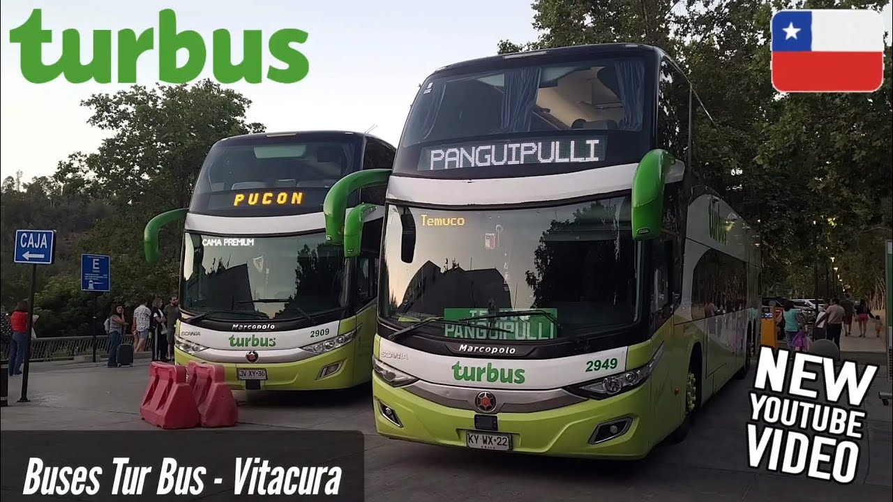 Buses Tur Bus|Servicios Cama Premium - Cama - Semi Cama Superior|Salida desde Vitacura|