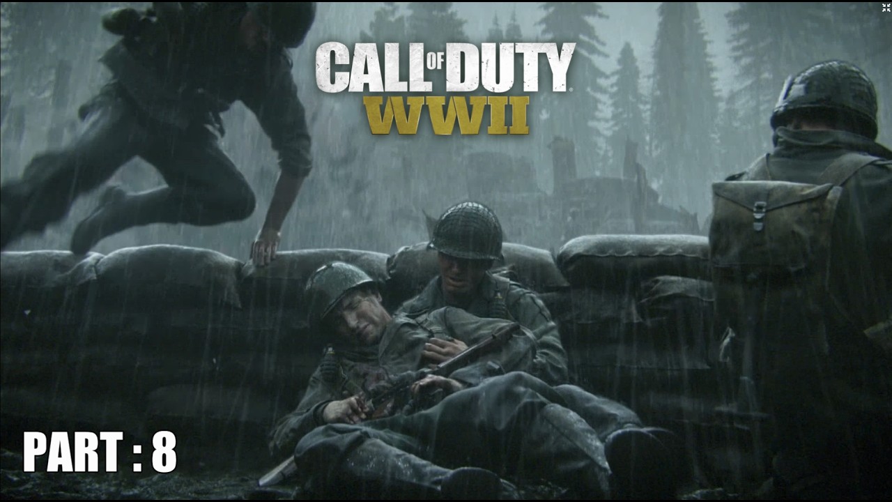 CALL OF DUTY  WW2 CAMPAIGN PLAYTHROUGH PART 8 (No Commentary)