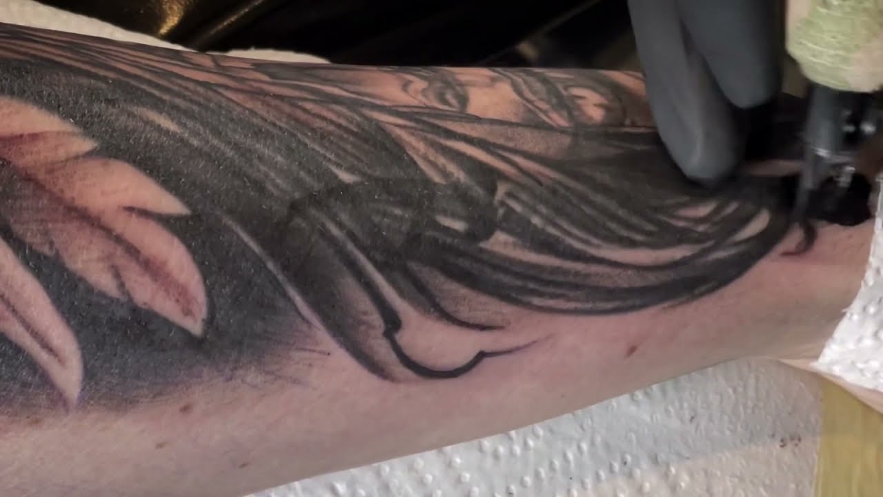 Cover Up tattoo | Time lapse