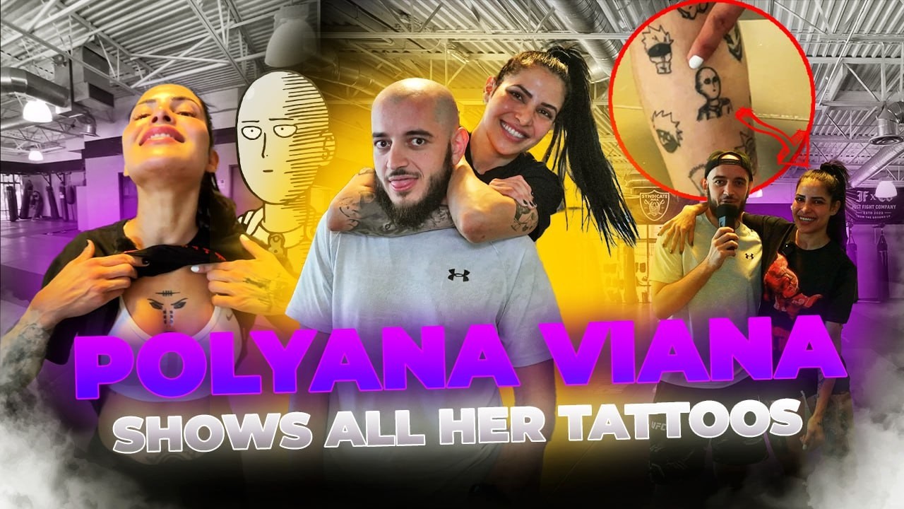 Polyana Viana Shows All Her Tattoos | UFC Fighter Ink Tour