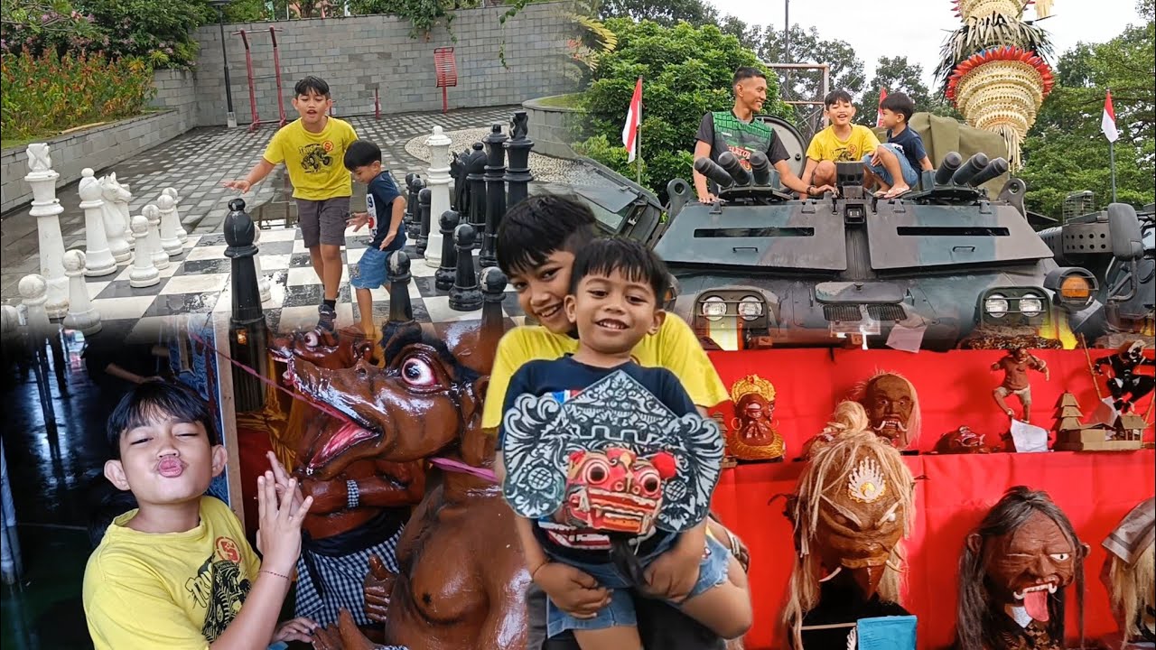 Irvan Ervan Me barong barongan di lapangan