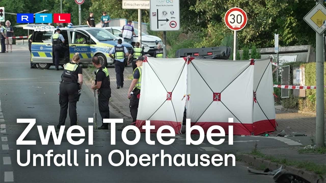 Zwei Tote bei Unfall in Oberhausen | RTL WEST