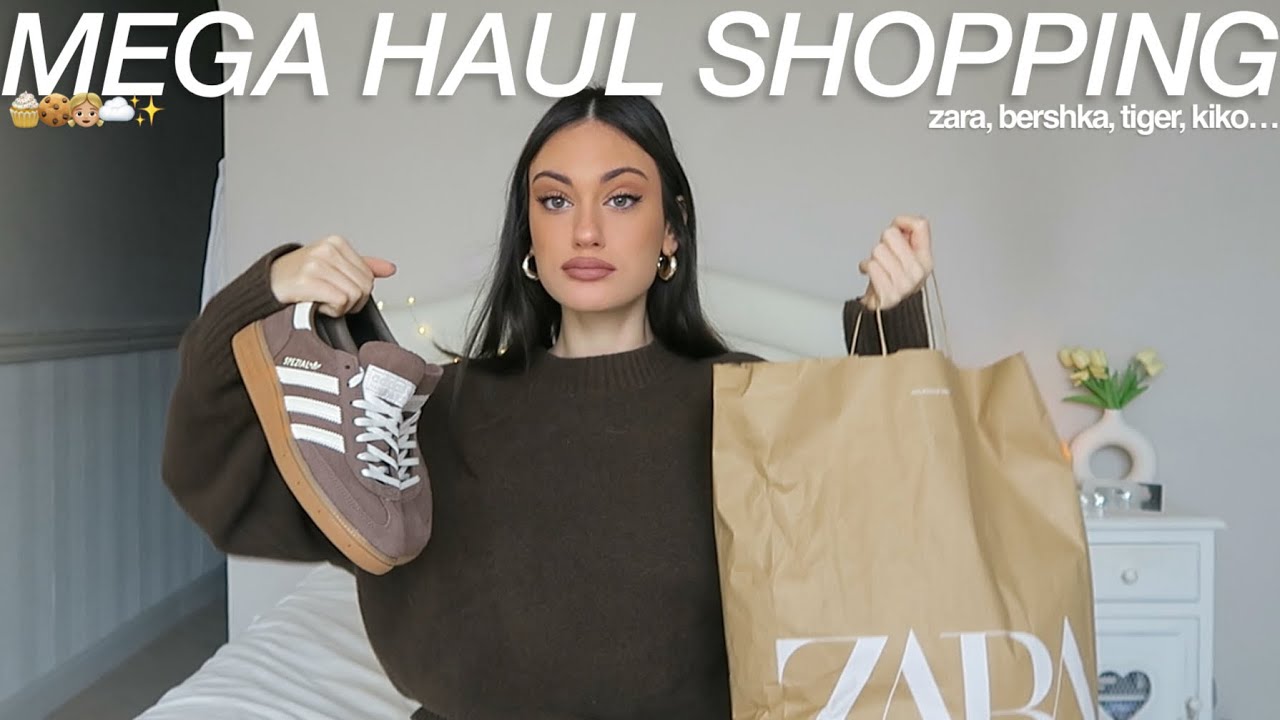 HAUL del mio SHOPPING📦 zara, adidas, bershka, tedi… | Virginia