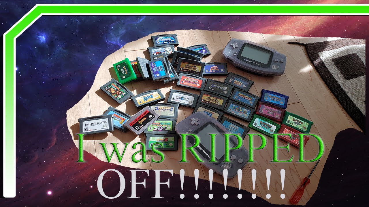 game boy advance games pick ups