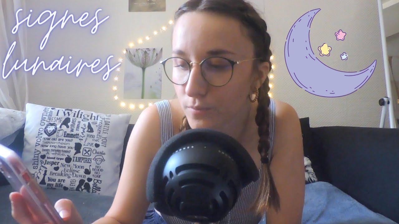 ASMR FR 💤  Tout sur vos signes lunaires ! (chuchotements, tapping)