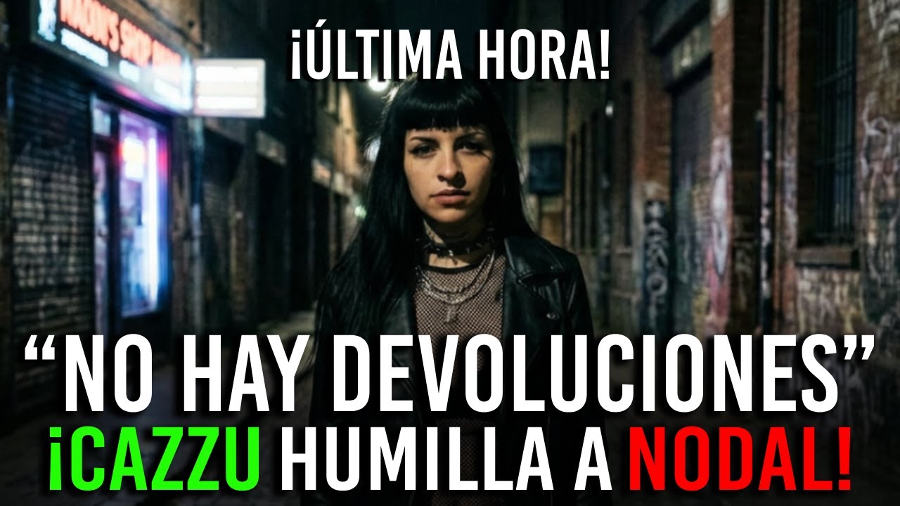 😱CAZZU DESTROZA A NODAL CON “NO HAY DEVOLUCIONES” Y LE DEJA “EL PAQUETE” A ÁNGELA 💣