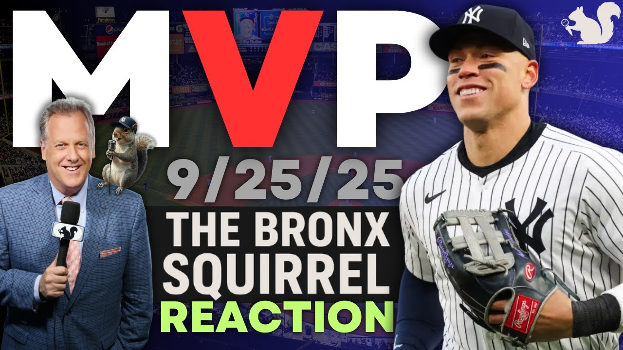 Michael Kay - Aaron Judge vs Cal Raleigh: The Real MVP Debate | Bronx Squirrel Reacts | TMKS |