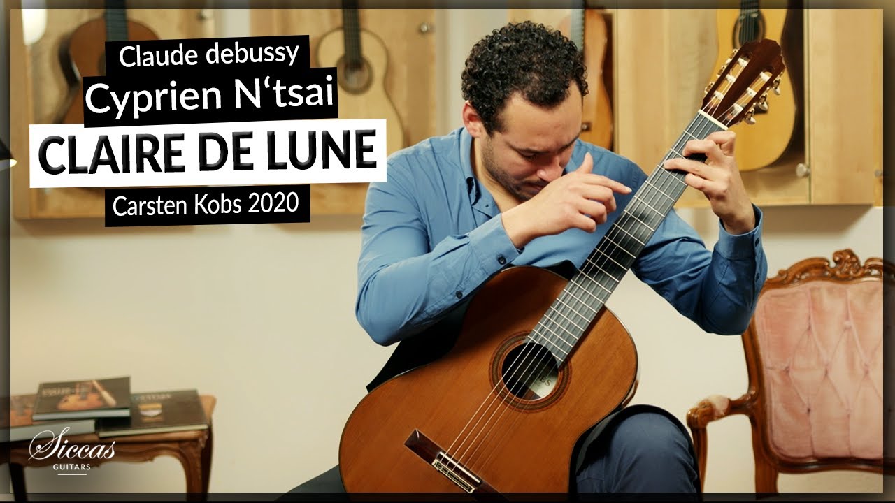Cyprien N'tsai plays Claire de Lune by Claude Debussy (arr. Kleyjans) on a 2020 Carsten Kobs