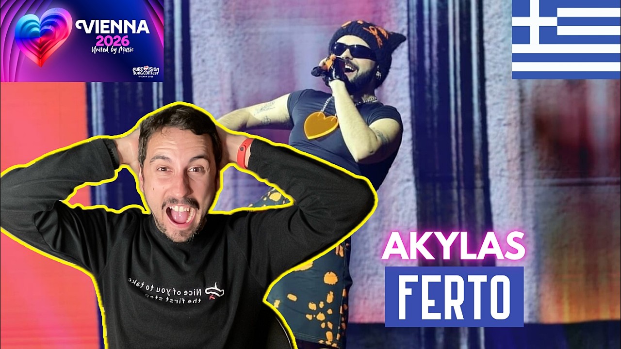 FERTO, Akylas (Grecia, Eurovisión 2026) - SPANISH FAN REACTION