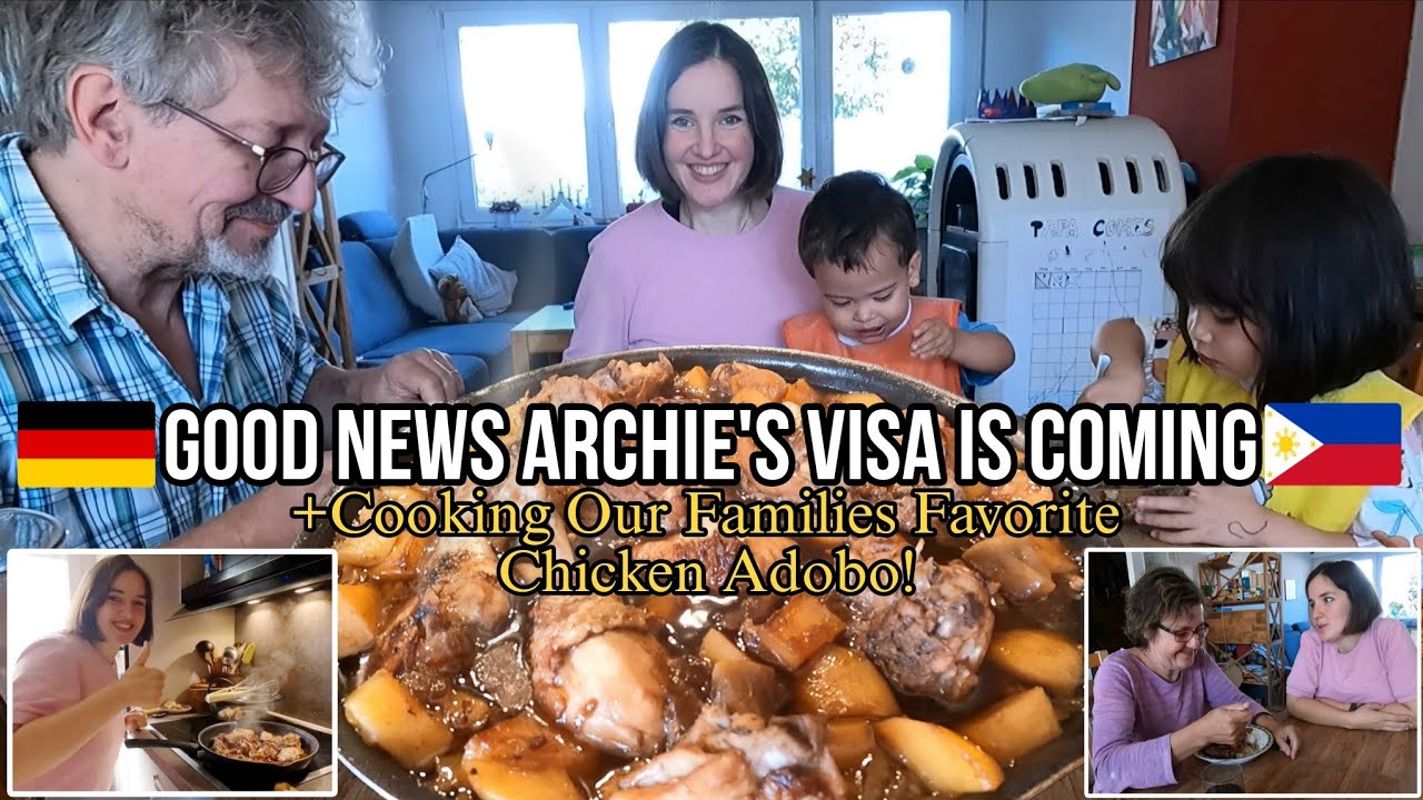 WE FINALLY HAVE GOOD NEWS ABOUT ARCHIE‘S VISA + COOKING OUR FAMILY‘S FAVOURITE CHICKEN ADOBO!