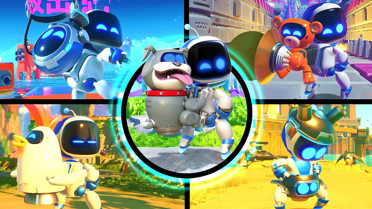 Astro Bot DLC Vicious Void 100% Walkthrough (PS5)