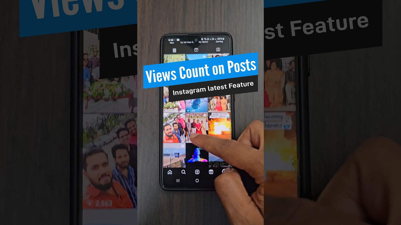 Instagram Post shows view count on Profile | Latest Instagram Feature
