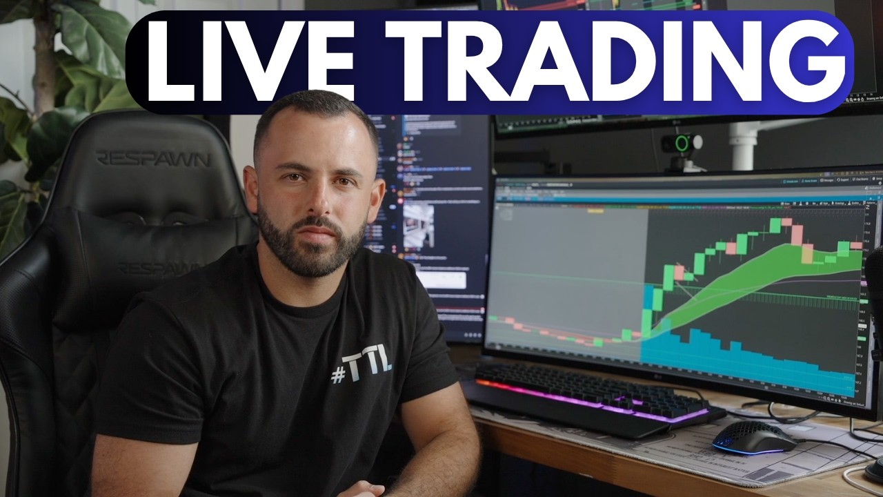 📈  LIVE TRADING MARKET OPEN | $NVDA ER | $SMH Gap Fill | Crypto Hot Spot!