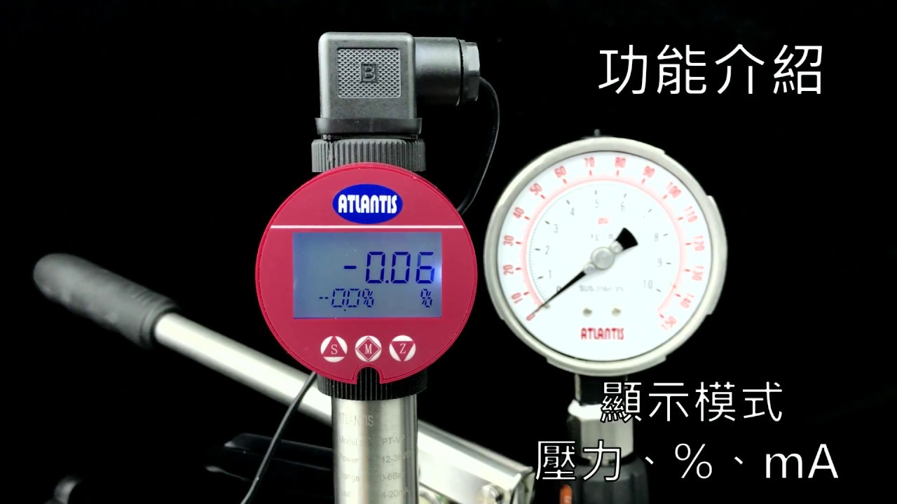 ATLANTIS｜傳送器專用 5位數現場顯示器+開關