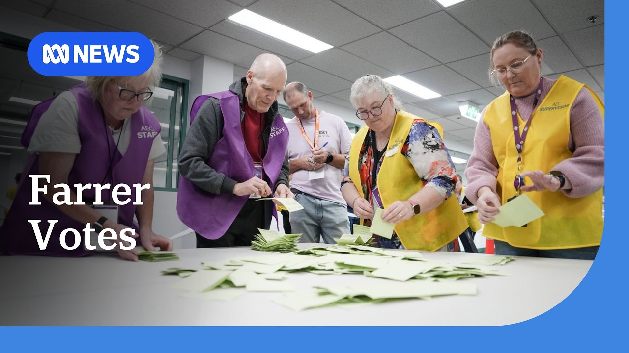 Farrer voters have their say in what could be a history-making by-election | ABC NEWS