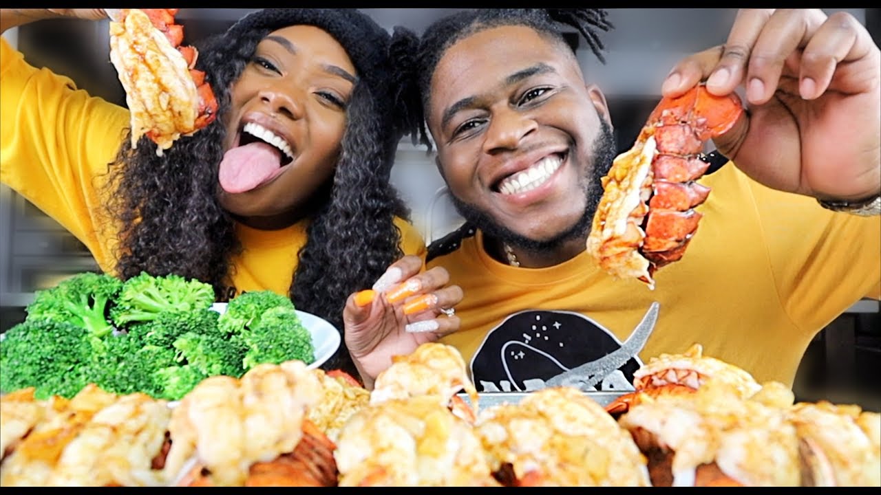 12 LOBSTER SEAFOOD BOIL MUKBANG | PAUSE CHALLENGE 2020