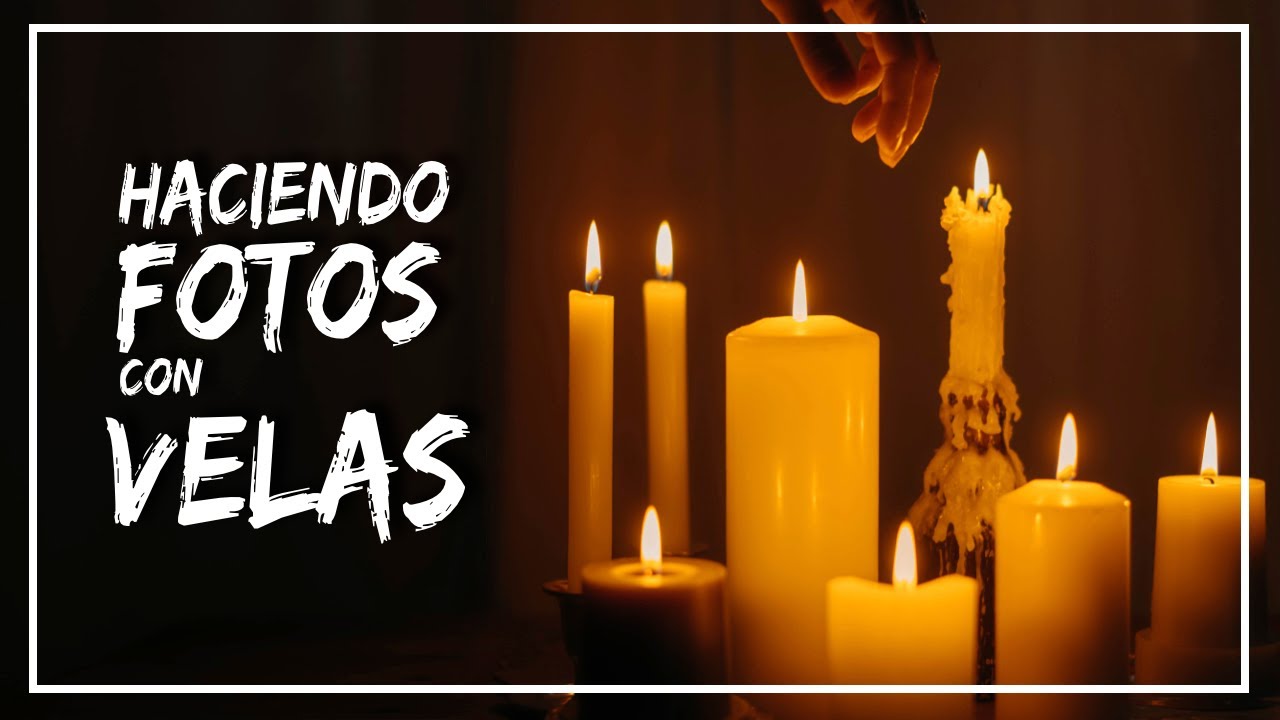 📷 Hago una sesión de fotos con velas 🕯️