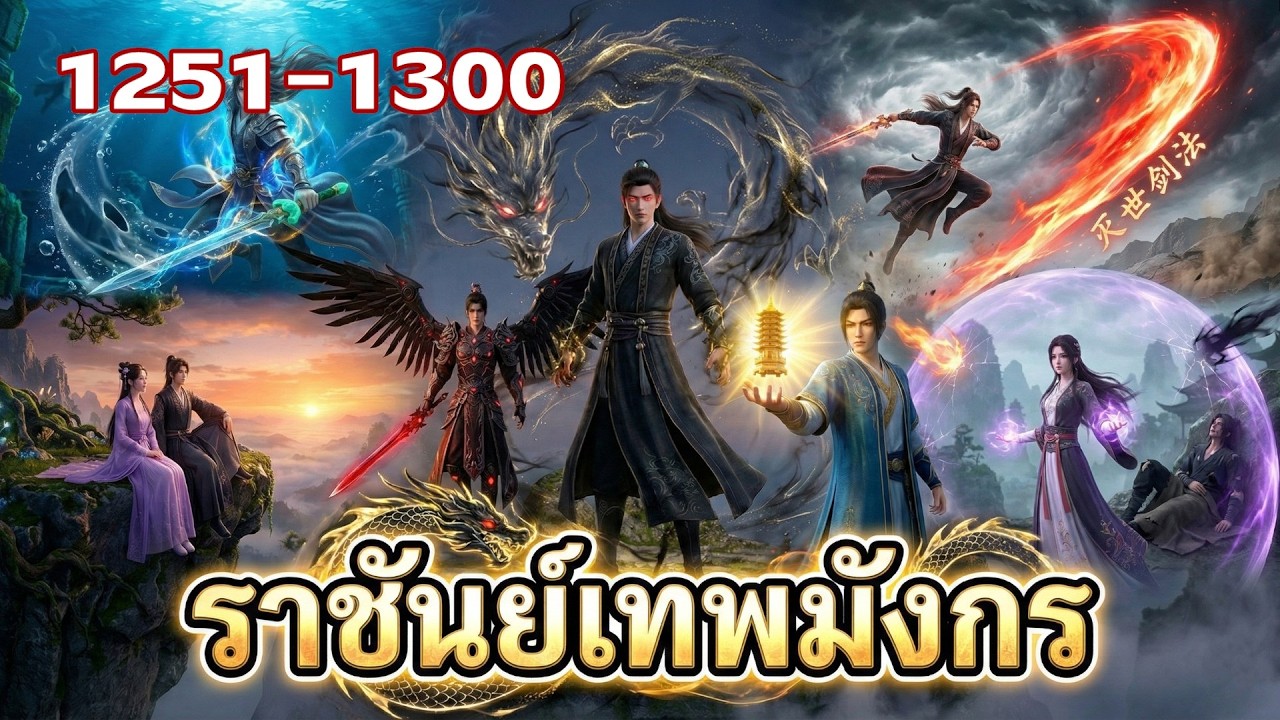 ราชันย์เทพมังกร [ EP.1251-1300 ] #นิยายเทพเซียน