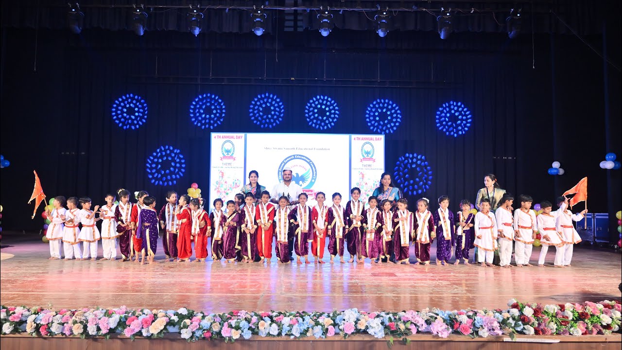 Colors Of Maharashtra Varkari – Vithu Mauli  | UKG Group | Flying Birds School | Annual Meet 2025‑26
