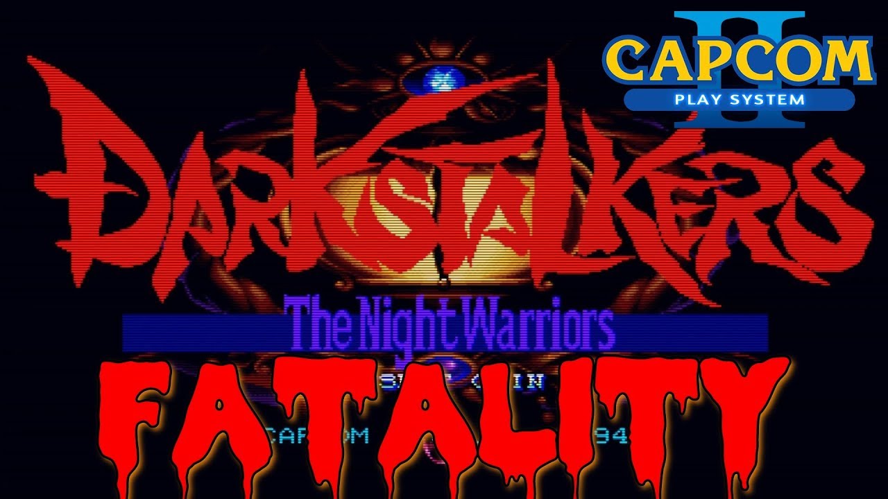Capcom Darkstalkers: The Night Warriors Fatality Bishamon 60fps!