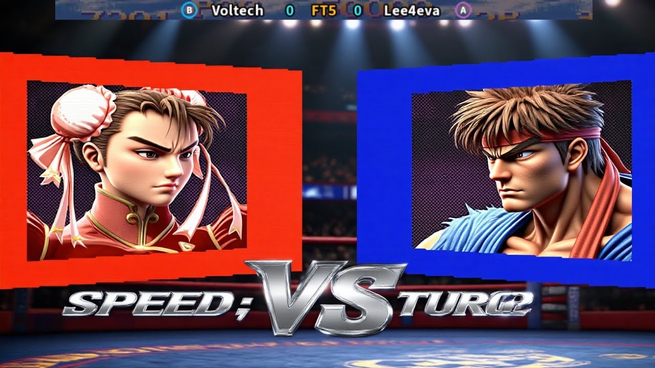 Super Street Fighter 2 Turbo Voltech vs Lee4eva