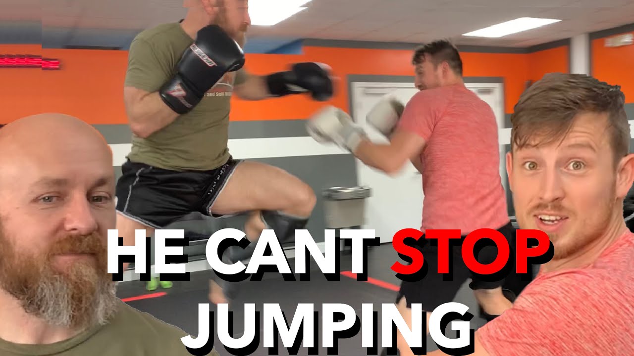 SPARRING WITH RESTRICTIONS | Fighting Icy Mike on One Leg?! Hard2Hurt