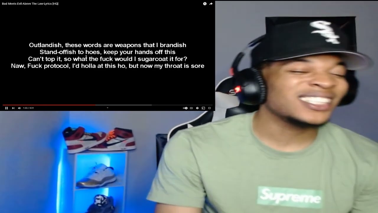 EMINEM x ROYCE DA 5'9 - BAD MEETS EVIL - ABOVE THE LAW (REACTION)