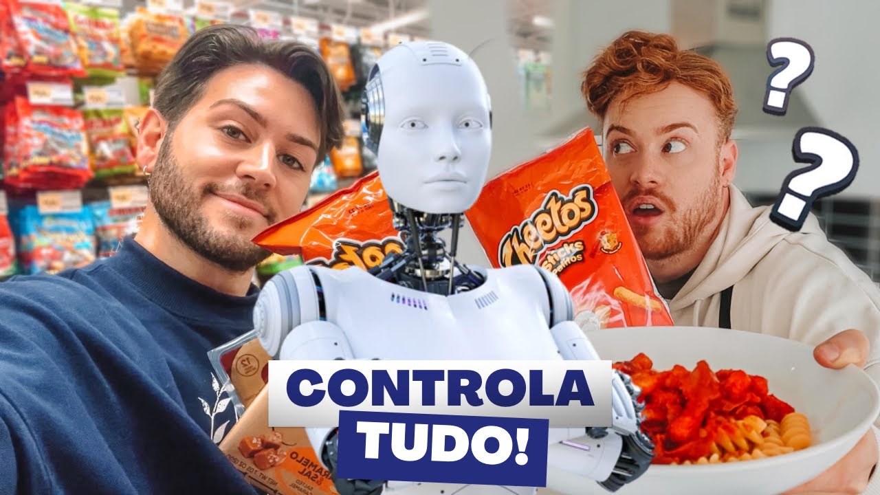 FOMOS CONTROLADOS NO SUPERMERCADO E COZINHA PELO CHATGPT! *chocados!!*