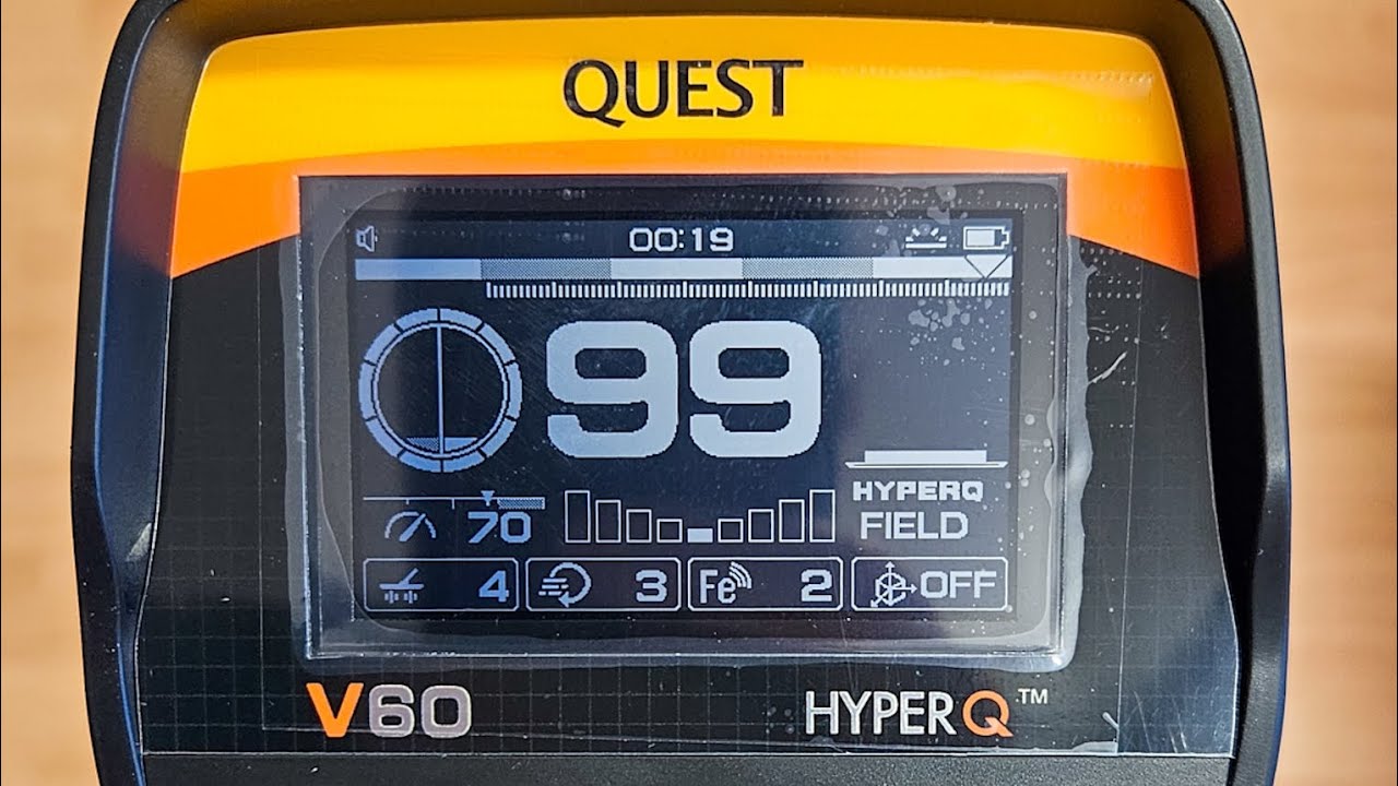 Quest V60 - Wykrywacz metali w akcji. Poszukiwanie kluczy do Citroëna.