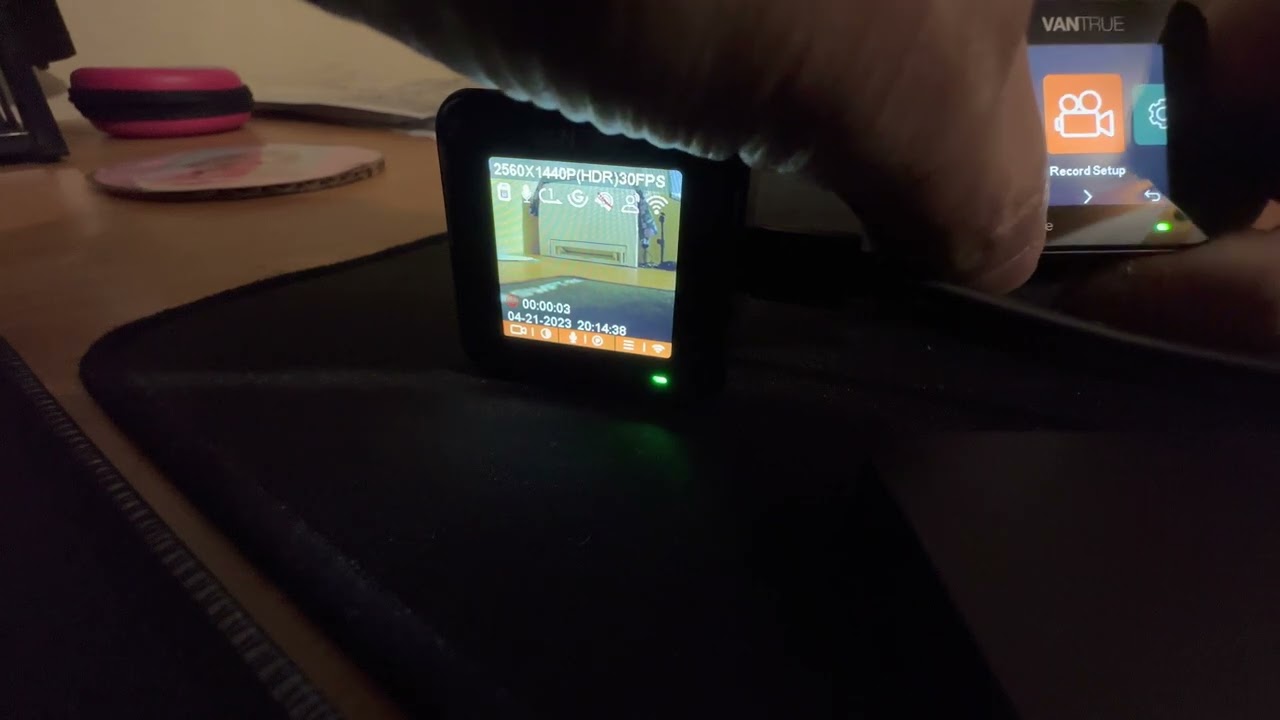 Vantrue Element E1 Lite wifi setting issue