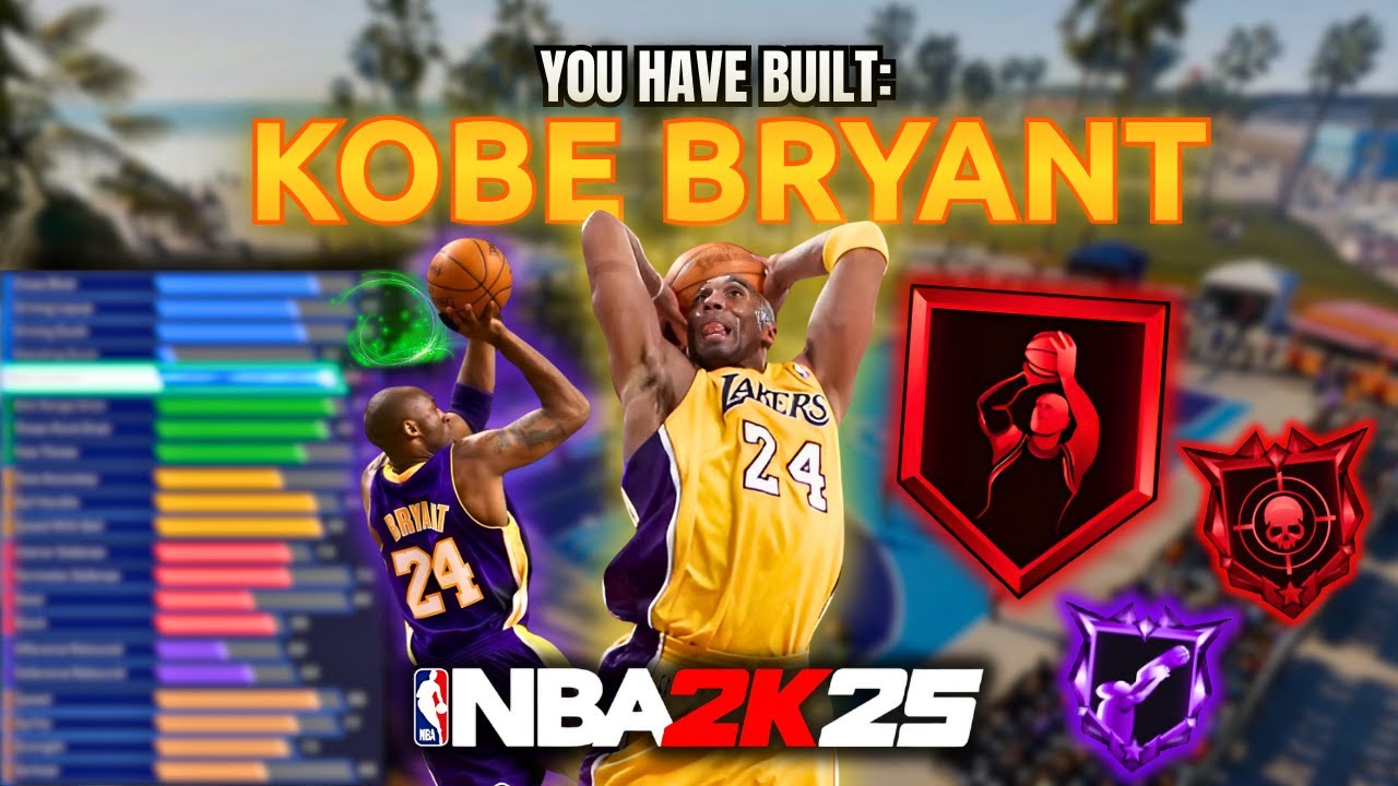 Лучшая сборка Коби Брайанта в NBA 2K25 (ФЕНОМЕН двусторонней атаки)