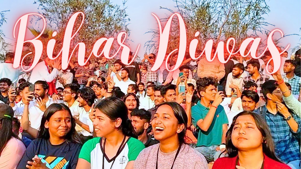 Bihar Diwas in Chandigarh University Vlog✨|| Enjoyment ,Crowd & Dance🤍 || Chandigarh University Vlog