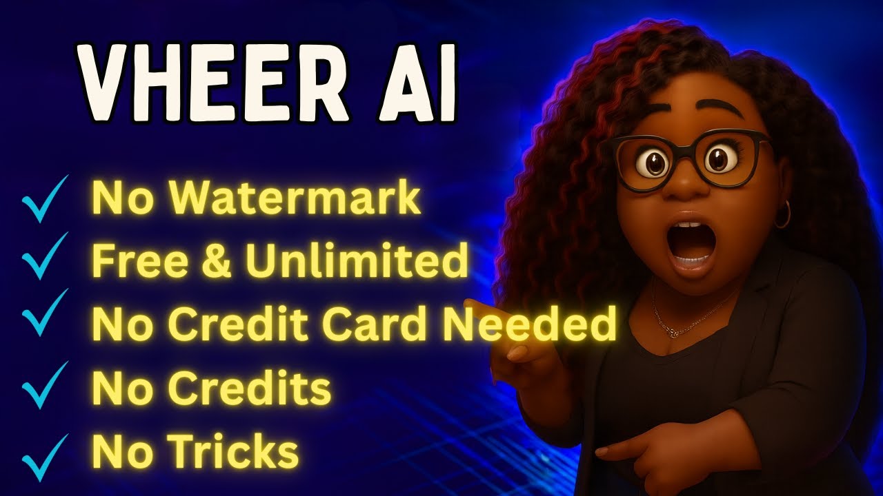 Vheer AI: Free Unlimited AI Images & Video? I Tested It! 👀😲
