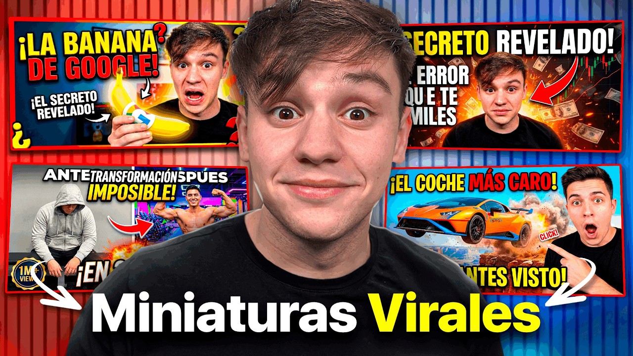 Cómo Crear Miniaturas Virales GRATIS con Nano Banana PRO