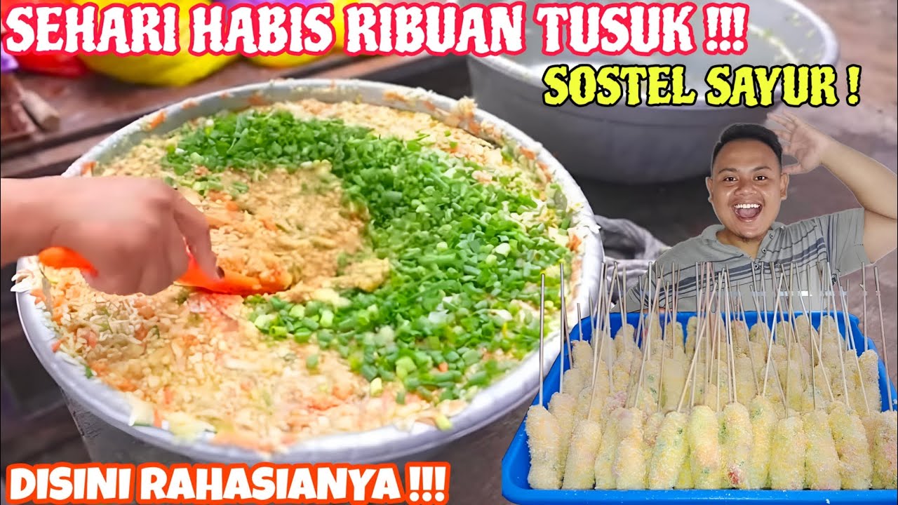 SUPER LEMBUT 😍😍😍 HANYA TERIGU 1/2 KG JADI 150 RIBU‼️SOSTEL SAYUR TER VIRAL 🥰