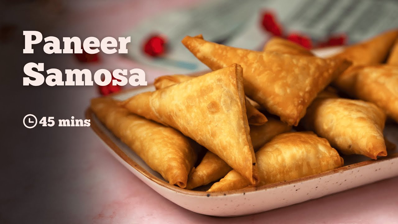 Paneer Samosa | Samosa Recipes | Paneer Recipes | Kid&rsquo;s Favourite | Snack Recipes | Cookd