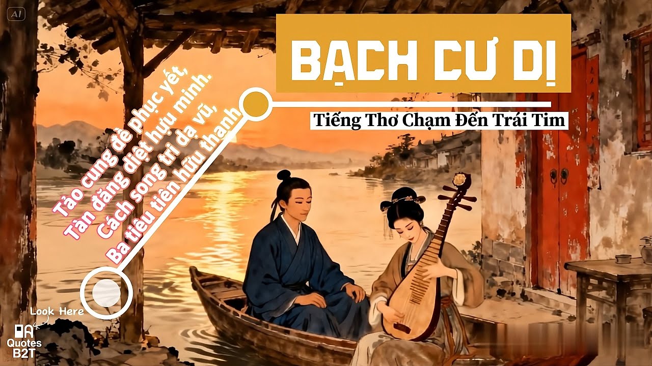 BẠCH CƯ DỊ: Triết Lý Sống Chân Thành Giữa Đời Thường | B2T Life Quotes