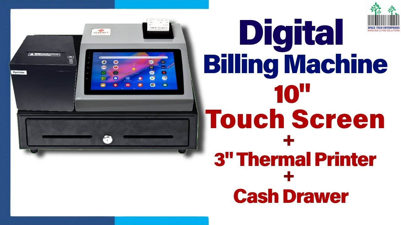 Touch Billing Machine for Restaurants | 3
