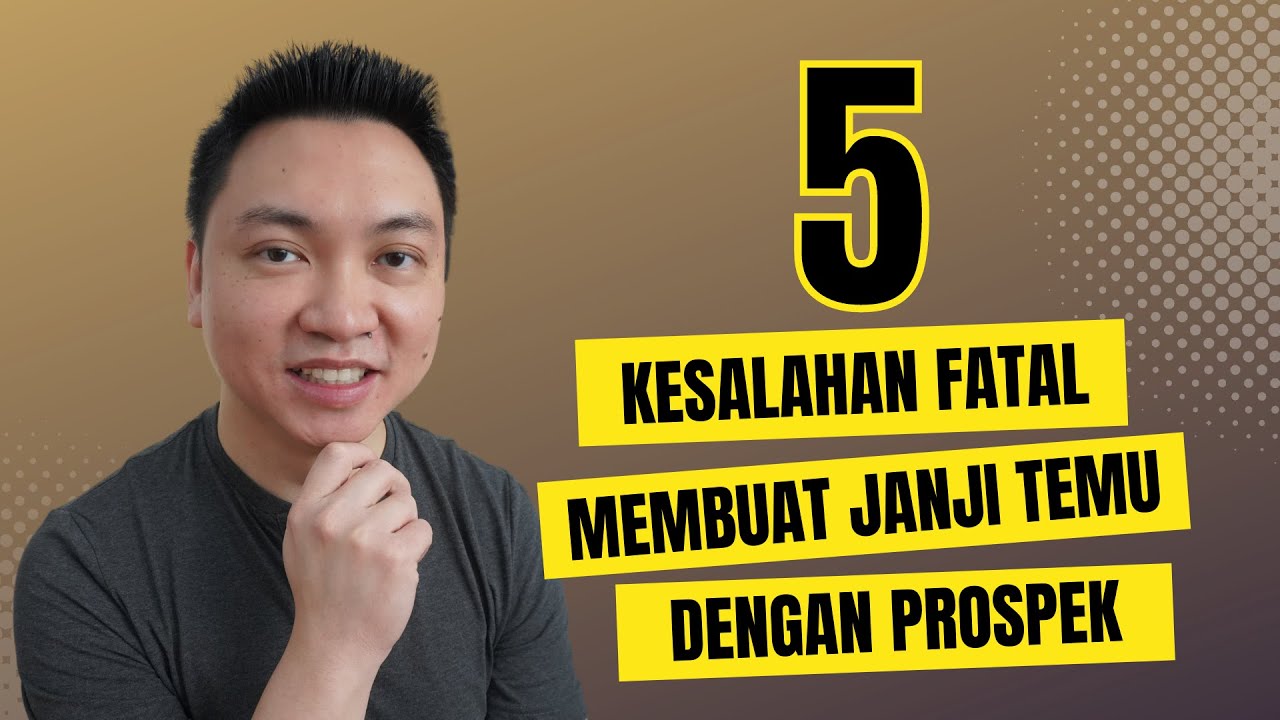 5 Kesalahan Fatal Membuat Janji Temu Dengan Prospek