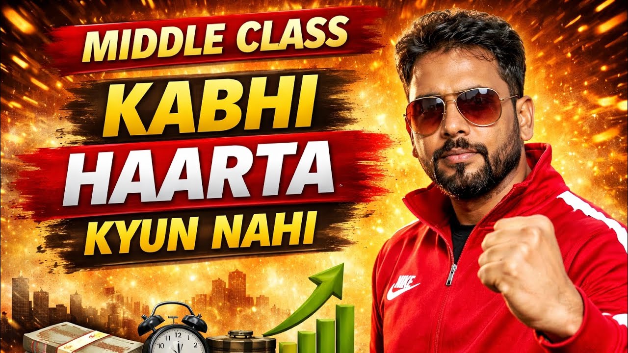 MIDDLE CLASS KABHI HAARTA KYUN NAHI | Middle Class Motivation 🔥 | Powerful Hindi Motivational Video