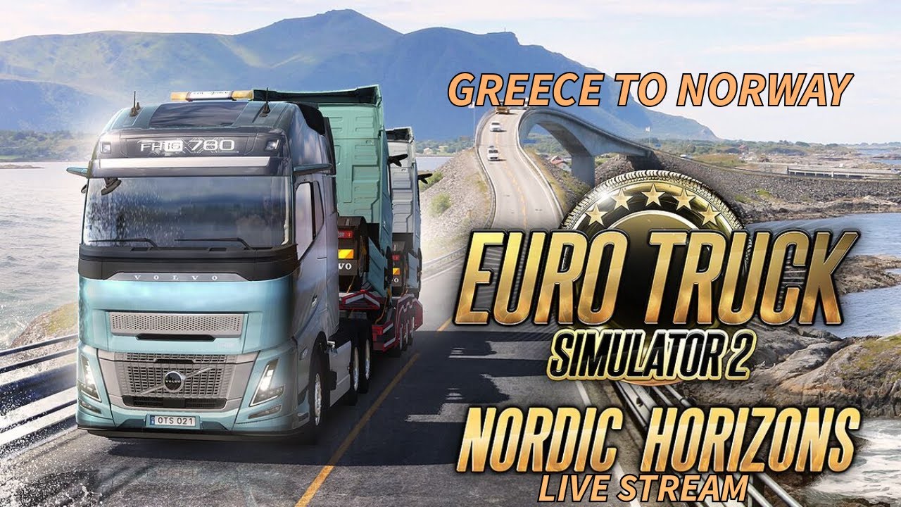 GREECE TO NORWAY DRIVE STREAM | OVER ???? MILES