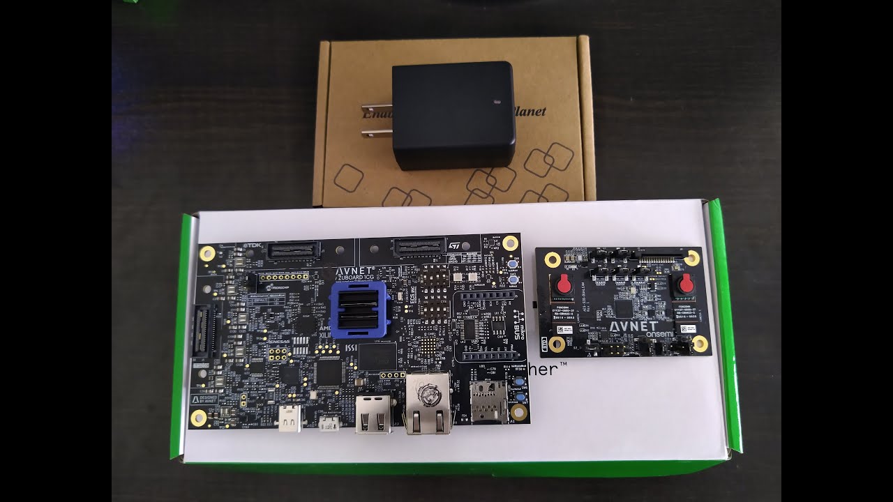 Avnet ZUBoard 1CG with Dual Camera High Speed IO Module Unboxing
