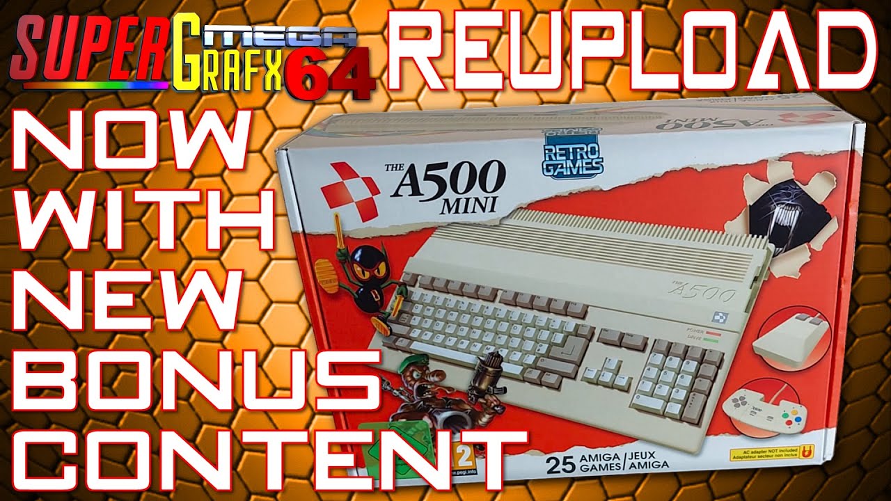 AMIGA A500 MINI - OVERVIEW - REUPLOAD WITH BONUS CONTENT