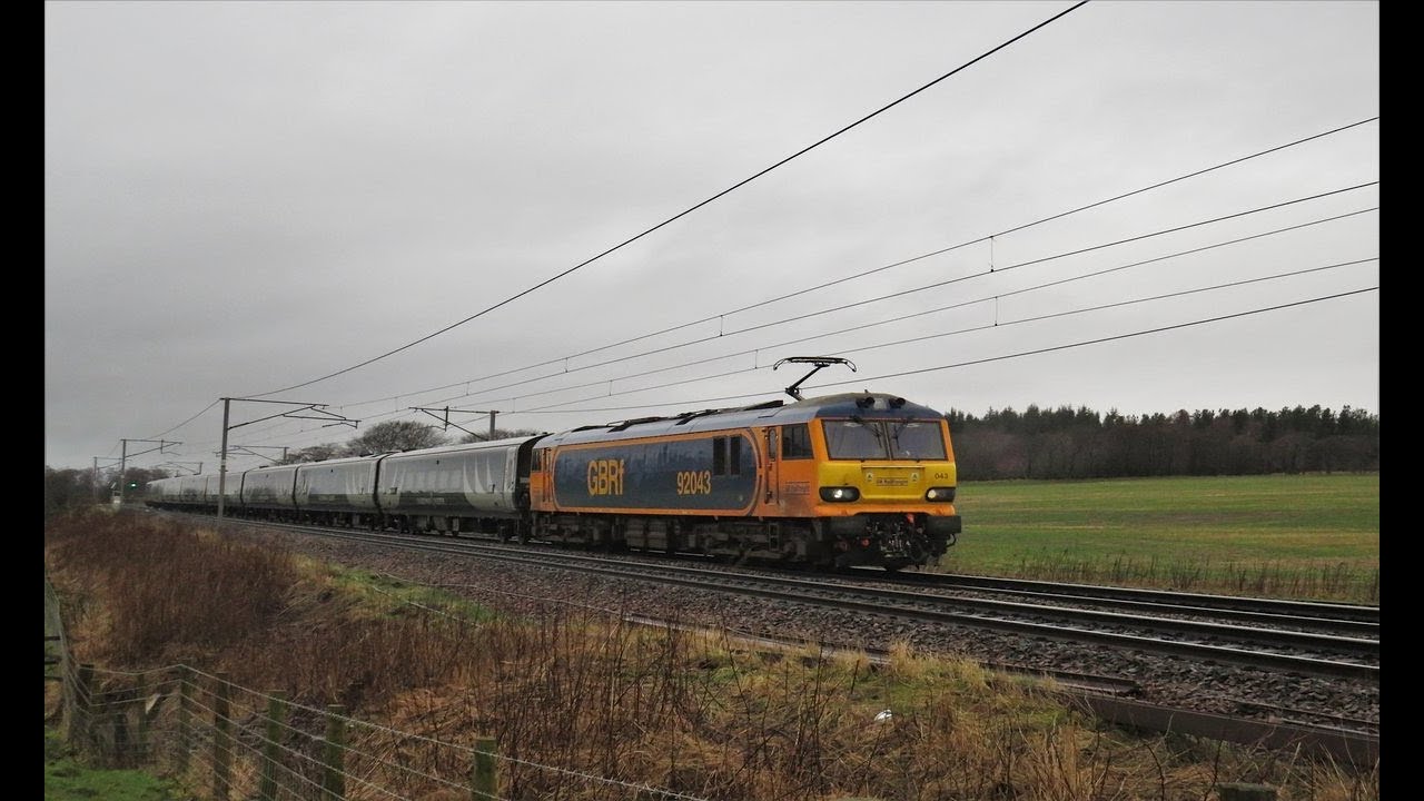 92043: 3Z15 Polmadie - Wembley At Cartland 2/2/20