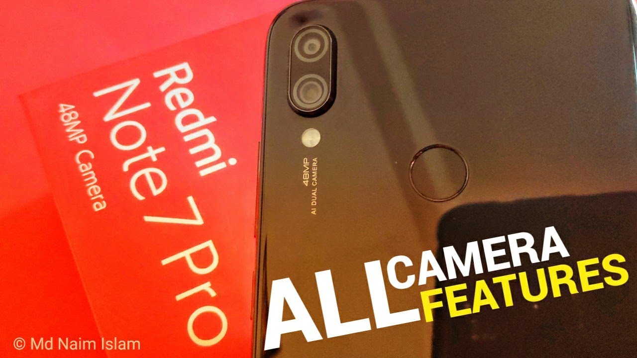 Redmi Note 7 Pro All Camera Features | Indian Unit