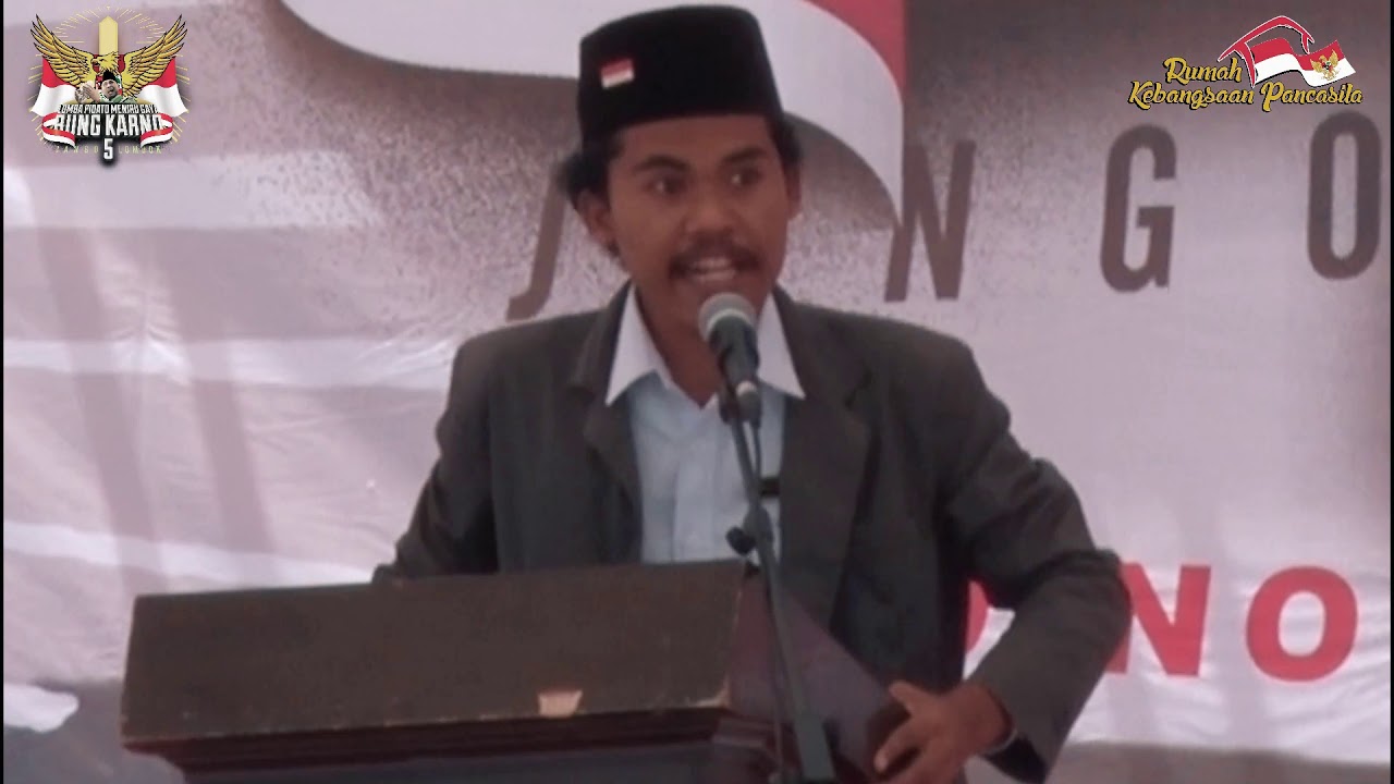 Peserta Lomba Pidato Gaya Bung Karno 2019 Asal Mataram